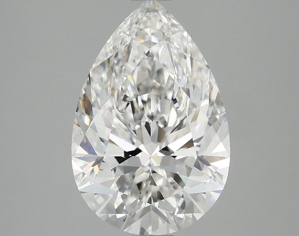 3.06 Carat Pear Shaped Excellent Cut VS1 IGI Certified Lab Grown Diamond