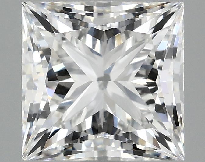 2.1 Carat Princess Shaped Ideal Cut VVS2 IGI Certified Lab Grown Diamond