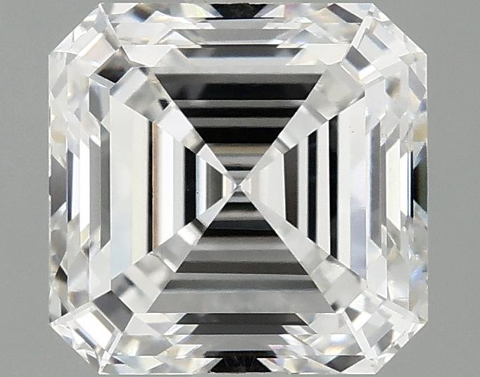 2.04 Carat Asscher Shaped Ideal Cut VS1 IGI Certified Lab Grown Diamond