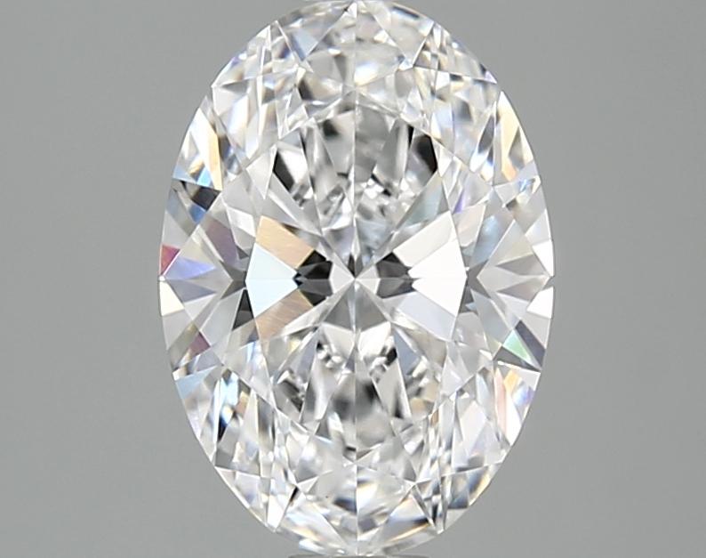2.1 Carat Oval Shaped Ideal Cut VS1 IGI Certified Lab Grown Diamond