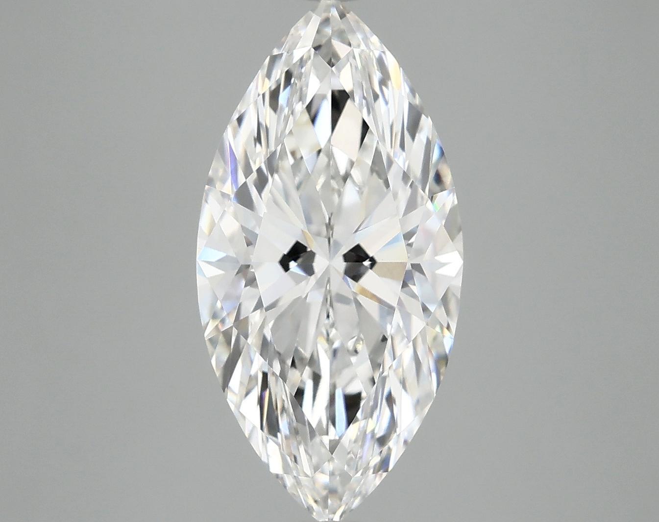 3.92 Carat Marquise Shaped Ideal Cut VVS2 IGI Certified Lab Grown Diamond