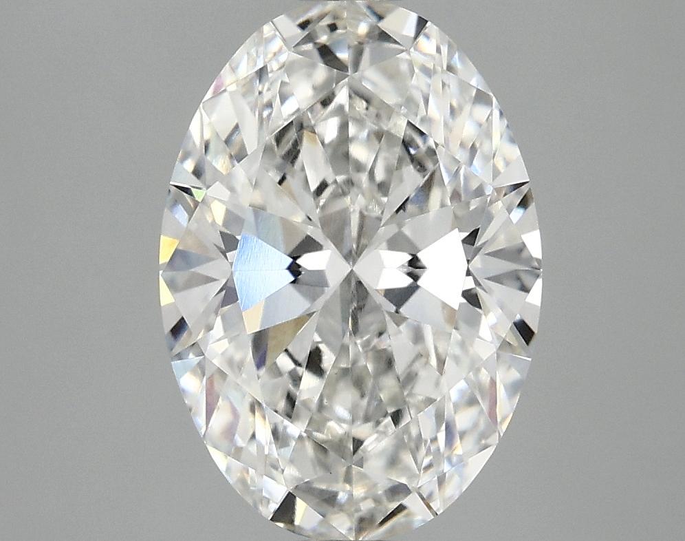 3.03 Carat Oval Shaped Ideal Cut VVS2 IGI Certified Lab Grown Diamond