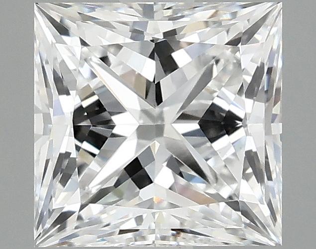 1.98 Carat Princess Shaped Ideal Cut VVS2 IGI Certified Lab Grown Diamond