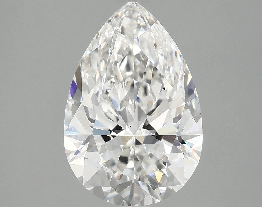 3.09 Carat Pear Shaped Excellent Cut VS1 IGI Certified Lab Grown Diamond