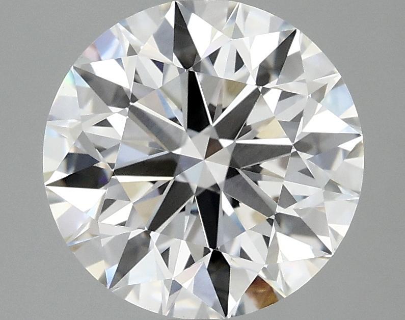 3.04 Carat Round Shaped Excellent Cut VVS2 IGI Certified Lab Grown Diamond