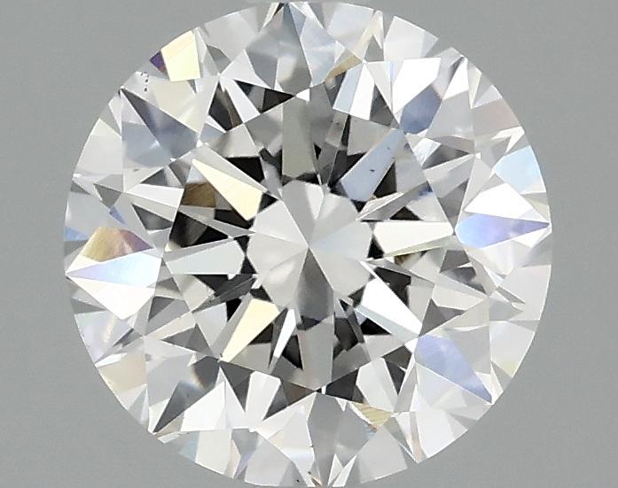 2.06 Carat Round Shaped Excellent Cut VS1 IGI Certified Lab Grown Diamond