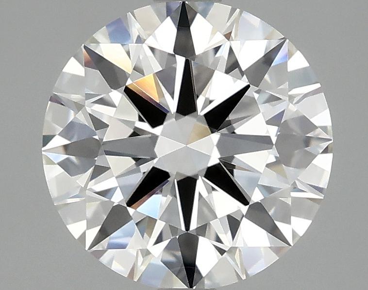 2.58 Carat Round Shaped Ideal Cut VVS2 IGI Certified Lab Grown Diamond