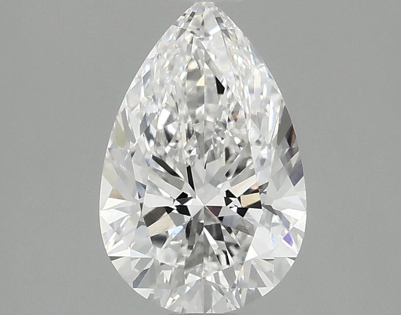 1.55 Carat Pear Shaped Excellent Cut VVS2 IGI Certified Lab Grown Diamond