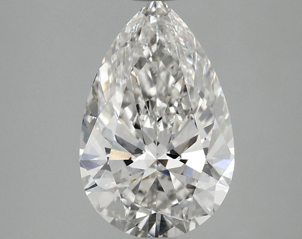 2.5 Carat Pear Shaped Ideal Cut VS1 IGI Certified Lab Grown Diamond