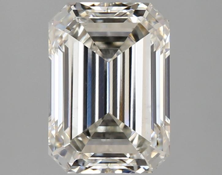2.58 Carat Emerald Shaped Ideal Cut VS1 IGI Certified Lab Grown Diamond