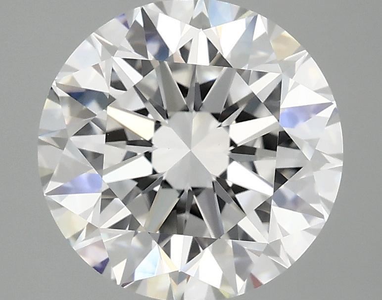 3.07 Carat Round Shaped Excellent Cut VVS2 IGI Certified Lab Grown Diamond