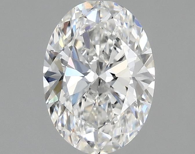 0.98 Carat Oval Shaped Ideal Cut VVS2 IGI Certified Lab Grown Diamond