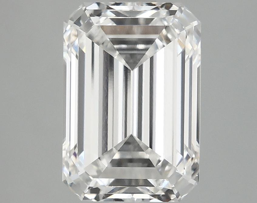 3.05 Carat Emerald Shaped Ideal Cut VVS2 IGI Certified Lab Grown Diamond