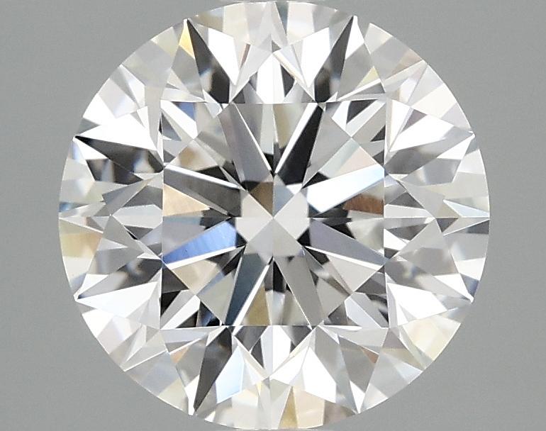 2.84 Carat Round Shaped Excellent Cut VVS2 IGI Certified Lab Grown Diamond