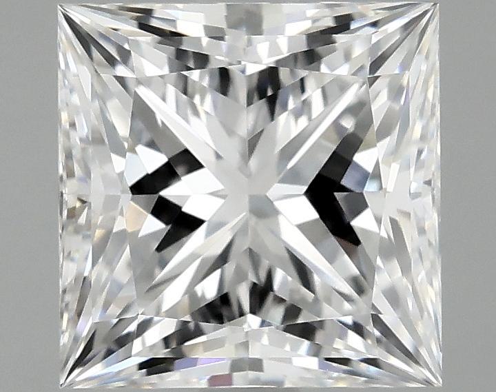 2.04 Carat Princess Shaped Ideal Cut VVS2 IGI Certified Lab Grown Diamond