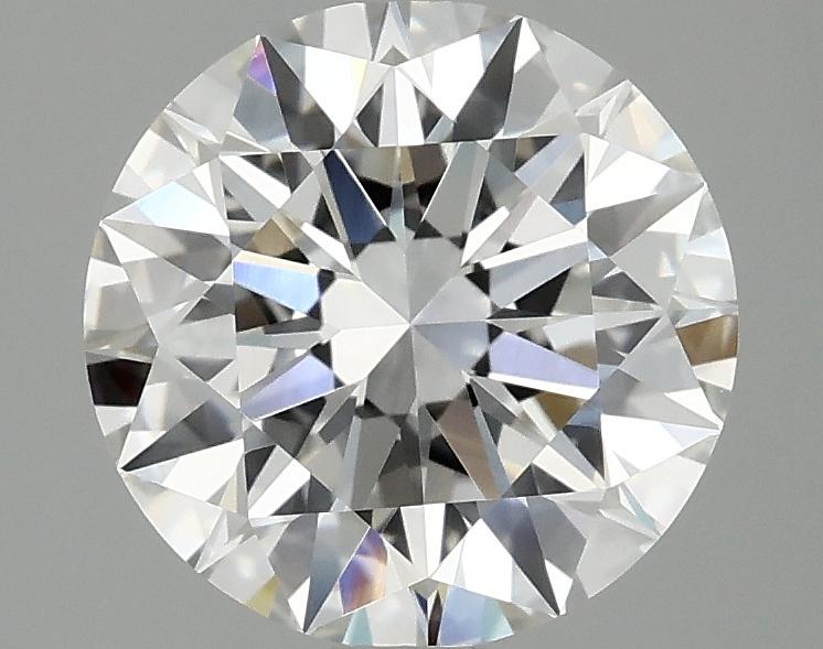 2.54 Carat Round Shaped Ideal Cut VVS2 IGI Certified Lab Grown Diamond