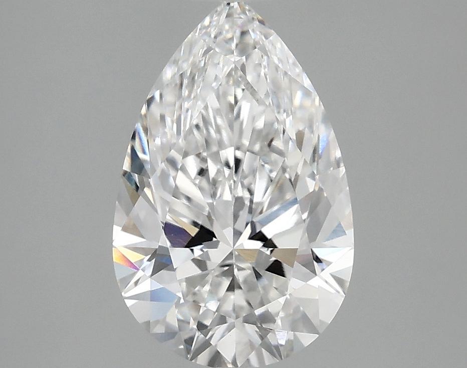 2.06 Carat Pear Shaped Ideal Cut VVS2 IGI Certified Lab Grown Diamond