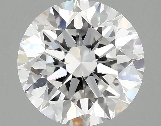 2.03 Carat Round Shaped Excellent Cut VVS2 IGI Certified Lab Grown Diamond