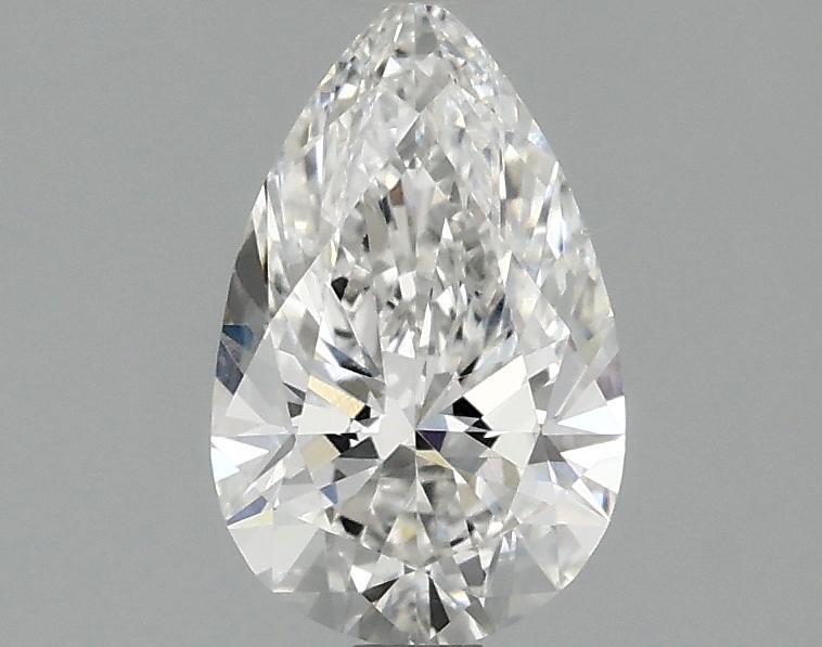 1.07 Carat Pear Shaped Ideal Cut VVS2 IGI Certified Lab Grown Diamond