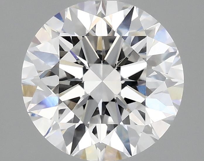 2.08 Carat Round Shaped Excellent Cut VVS2 IGI Certified Lab Grown Diamond