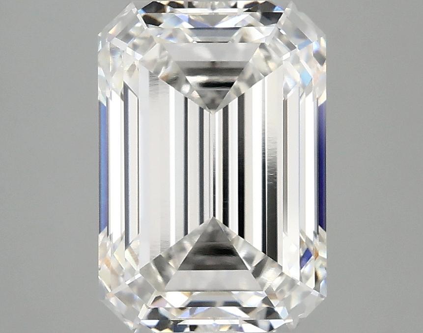 3.04 Carat Emerald Shaped Ideal Cut VVS1 IGI Certified Lab Grown Diamond