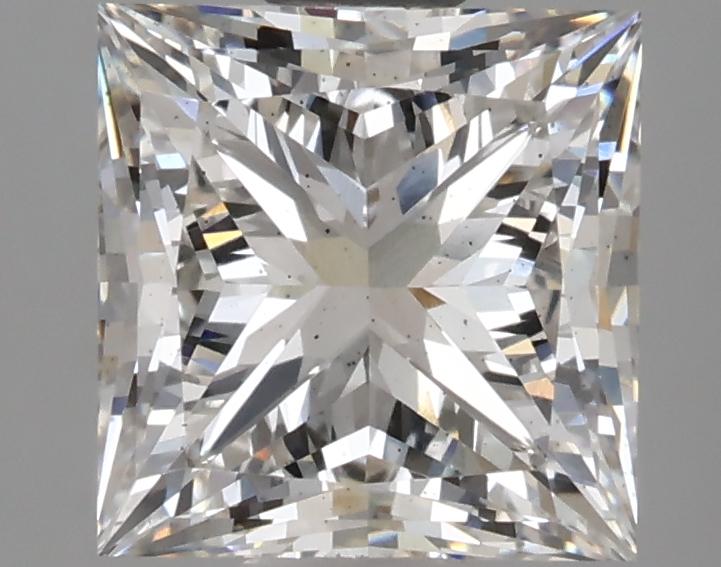 2.43 Carat Princess Shaped Ideal Cut SI1 IGI Certified Lab Grown Diamond