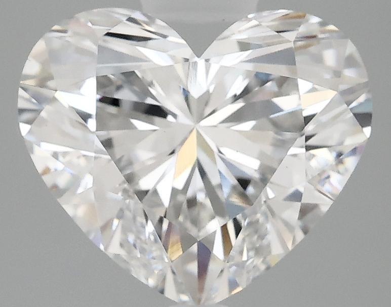 3.09 Carat Heart Shaped Excellent Cut VVS2 IGI Certified Lab Grown Diamond