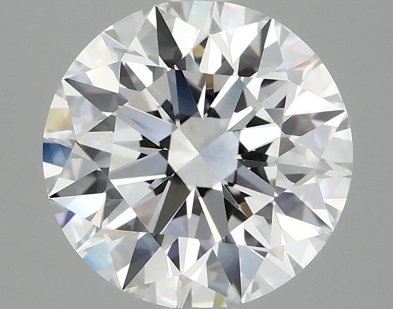 2.57 Carat Round Shaped Ideal Cut VVS2 IGI Certified Lab Grown Diamond