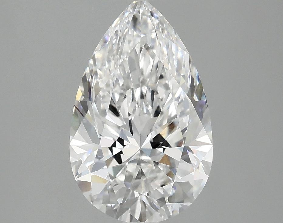 2.04 Carat Pear Shaped Ideal Cut VVS2 IGI Certified Lab Grown Diamond