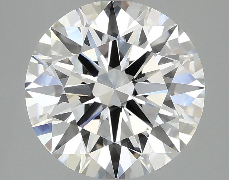 3.06 Carat Round Shaped Ideal Cut VVS2 IGI Certified Lab Grown Diamond