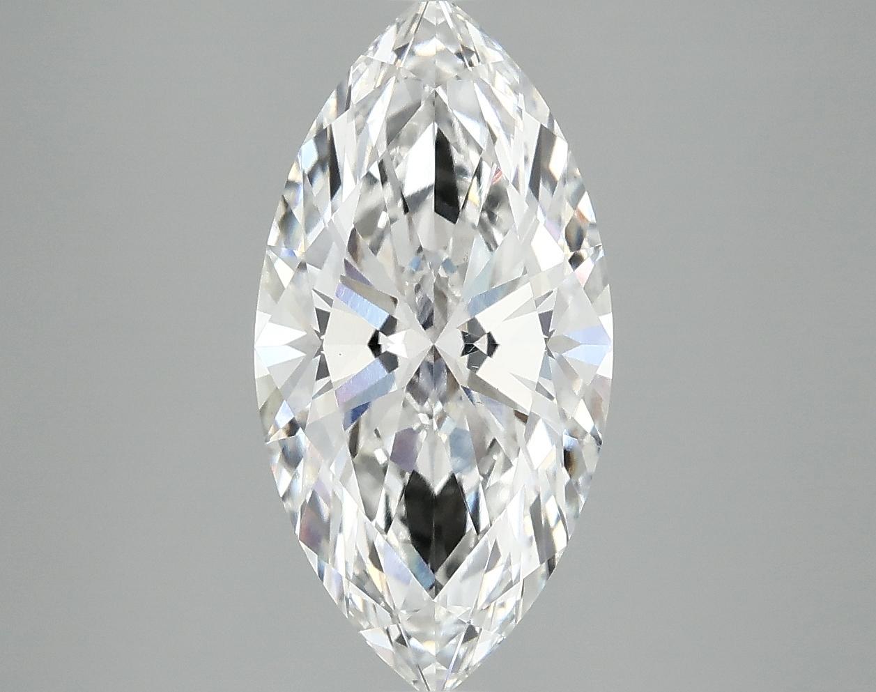 3.09 Carat Marquise Shaped Ideal Cut VS1 IGI Certified Lab Grown Diamond