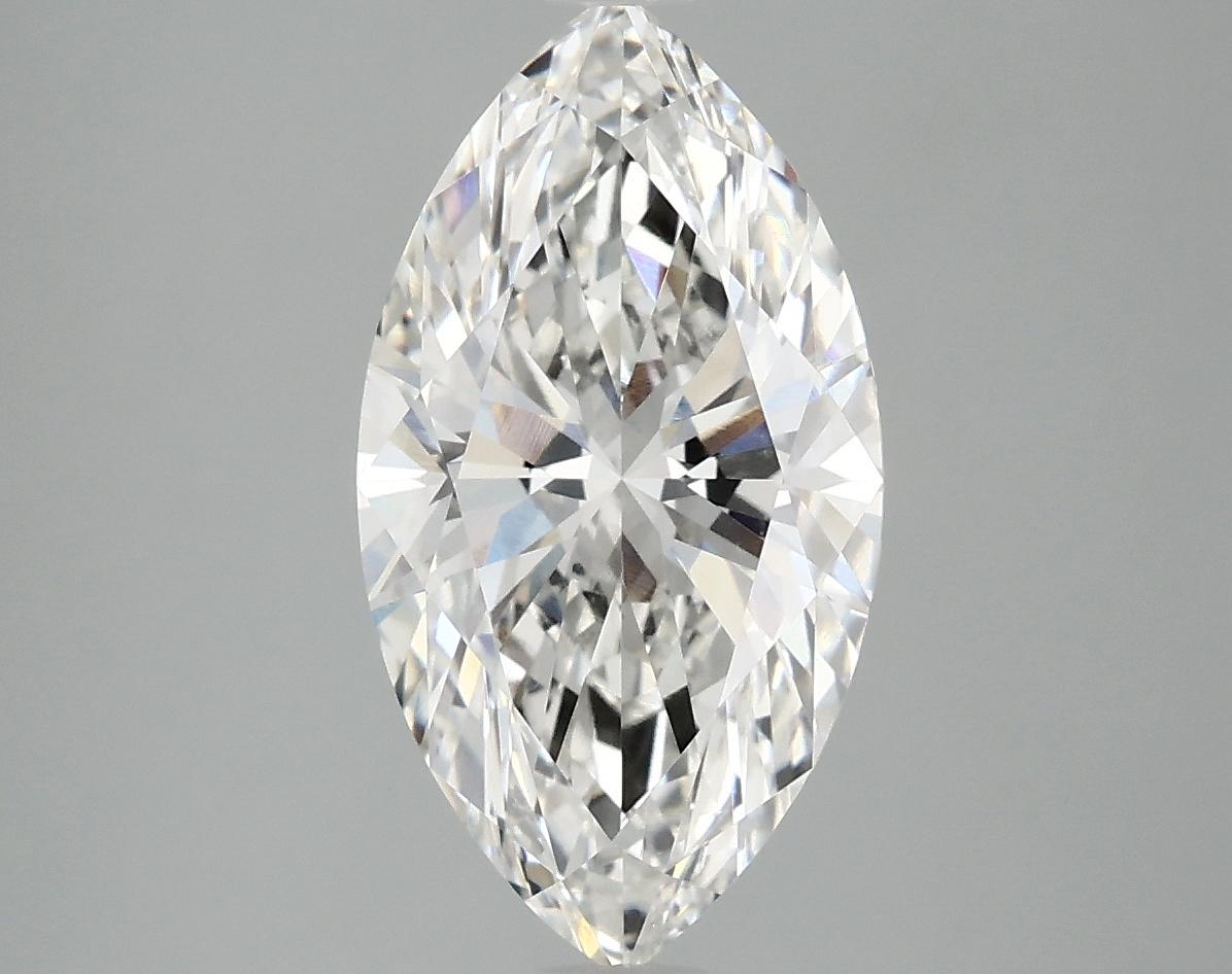 3.02 Carat Marquise Shaped Excellent Cut VVS2 IGI Certified Lab Grown Diamond