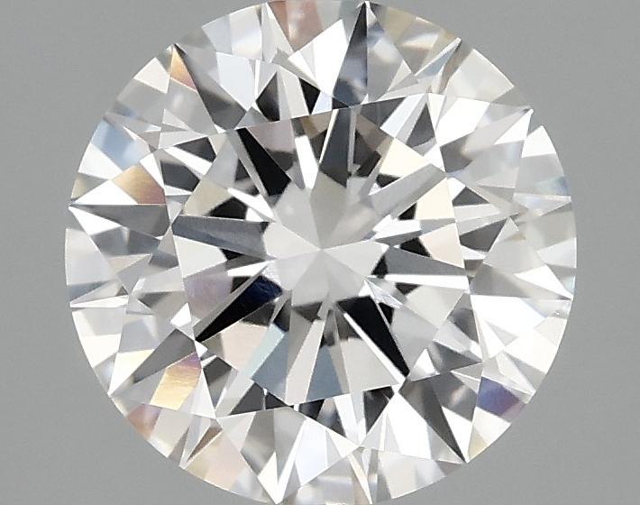 2.05 Carat Round Shaped Ideal Cut VVS2 IGI Certified Lab Grown Diamond