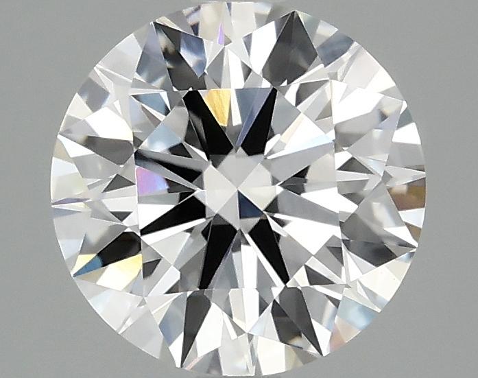 2.07 Carat Round Shaped Ideal Cut VVS2 IGI Certified Lab Grown Diamond