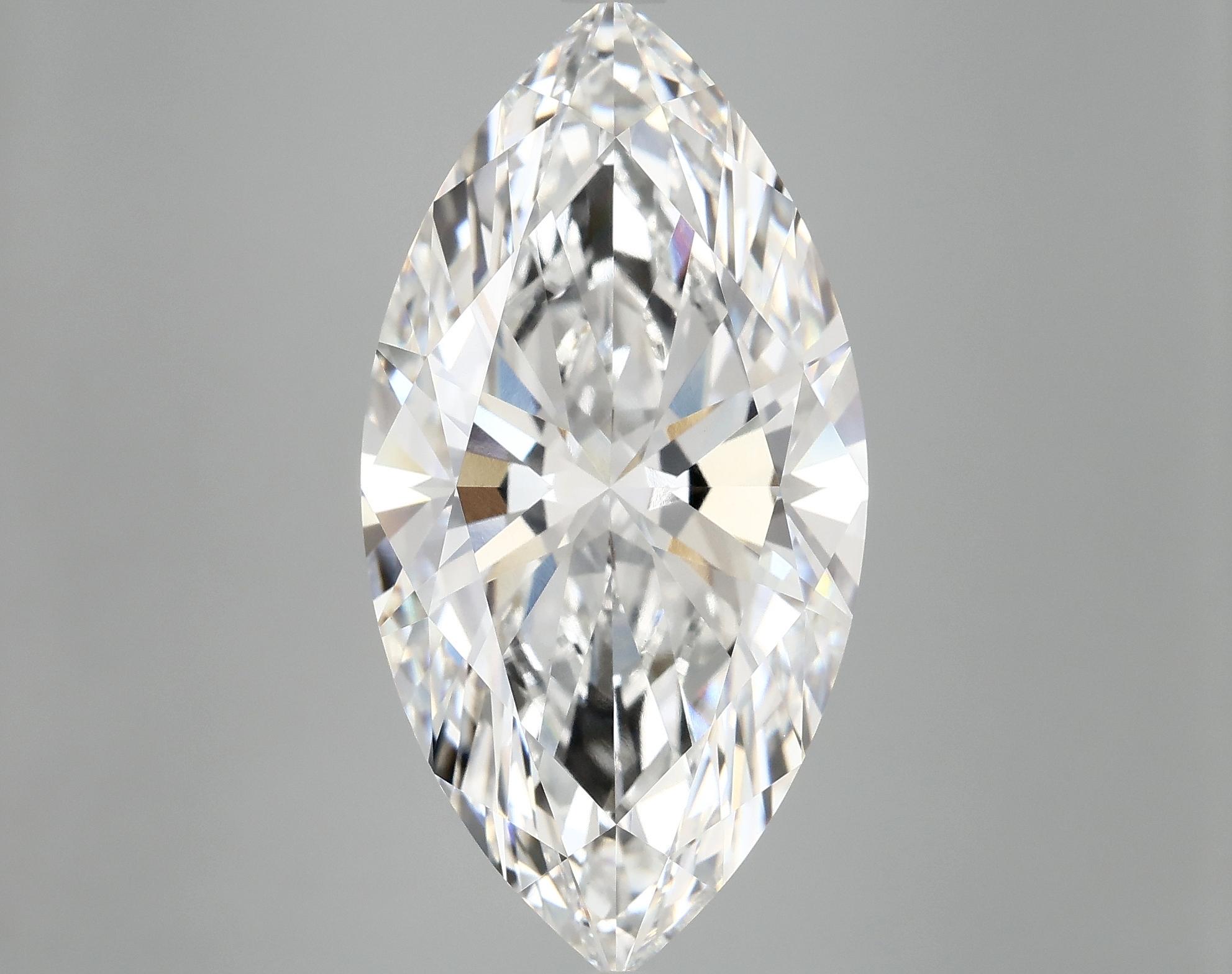 11.26 Carat Marquise Shaped Ideal Cut VVS2 IGI Certified Lab Grown Diamond