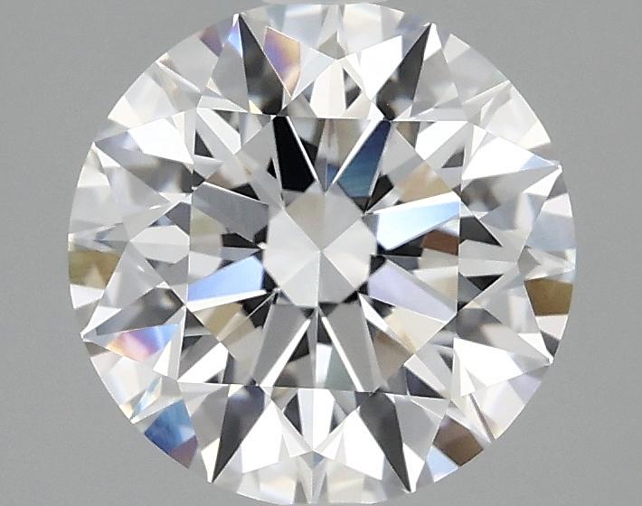 2.08 Carat Round Shaped Ideal Cut VVS2 IGI Certified Lab Grown Diamond