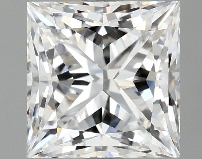 2.06 Carat Princess Shaped Ideal Cut VVS2 IGI Certified Lab Grown Diamond