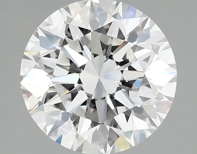 2.07 Carat Round Shaped Excellent Cut VVS2 IGI Certified Lab Grown Diamond