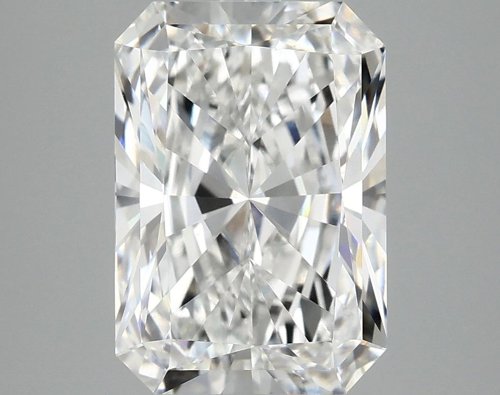 4.17 Carat Radiant Shaped Ideal Cut VVS2 IGI Certified Lab Grown Diamond