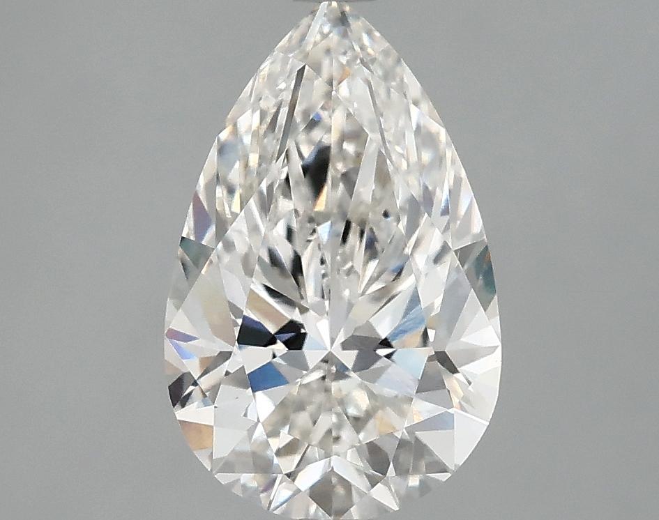 2.54 Carat Pear Shaped Ideal Cut VVS2 IGI Certified Lab Grown Diamond