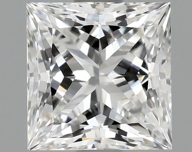 1.08 Carat Princess Shaped Ideal Cut VVS2 IGI Certified Lab Grown Diamond