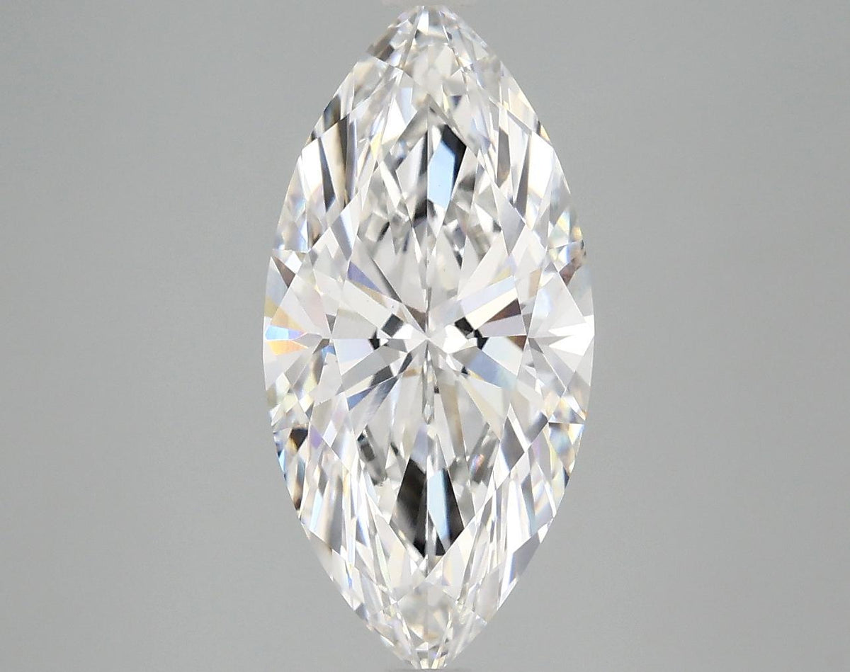 3.09 Carat Marquise Shaped Excellent Cut VS1 IGI Certified Lab Grown Diamond