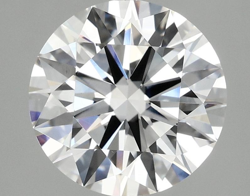 2.54 Carat Round Shaped Ideal Cut VVS2 IGI Certified Lab Grown Diamond