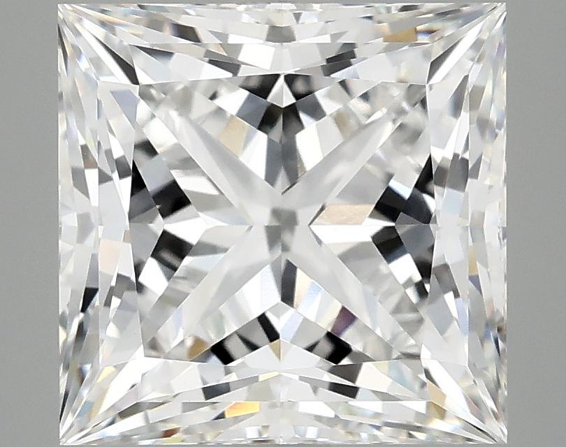 5.06 Carat Princess Shaped Ideal Cut VVS2 IGI Certified Lab Grown Diamond