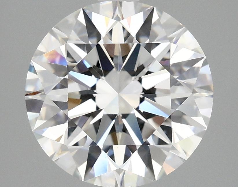3.09 Carat Round Shaped Ideal Cut VVS2 IGI Certified Lab Grown Diamond