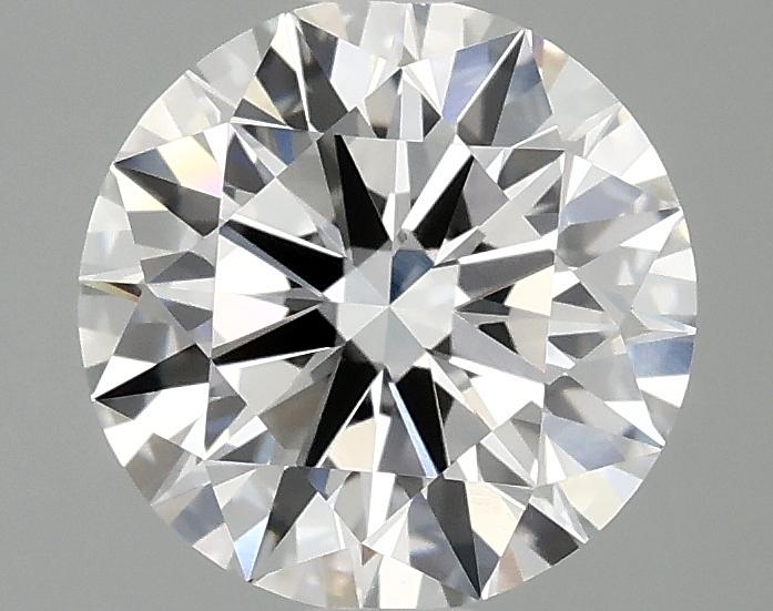 2.05 Carat Round Shaped Ideal Cut VVS2 IGI Certified Lab Grown Diamond