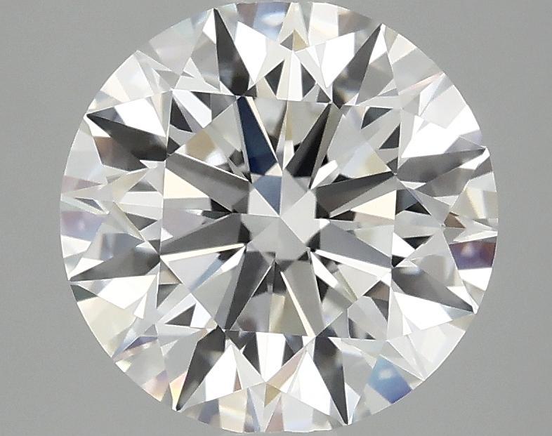 3.09 Carat Round Shaped Excellent Cut VVS2 IGI Certified Lab Grown Diamond