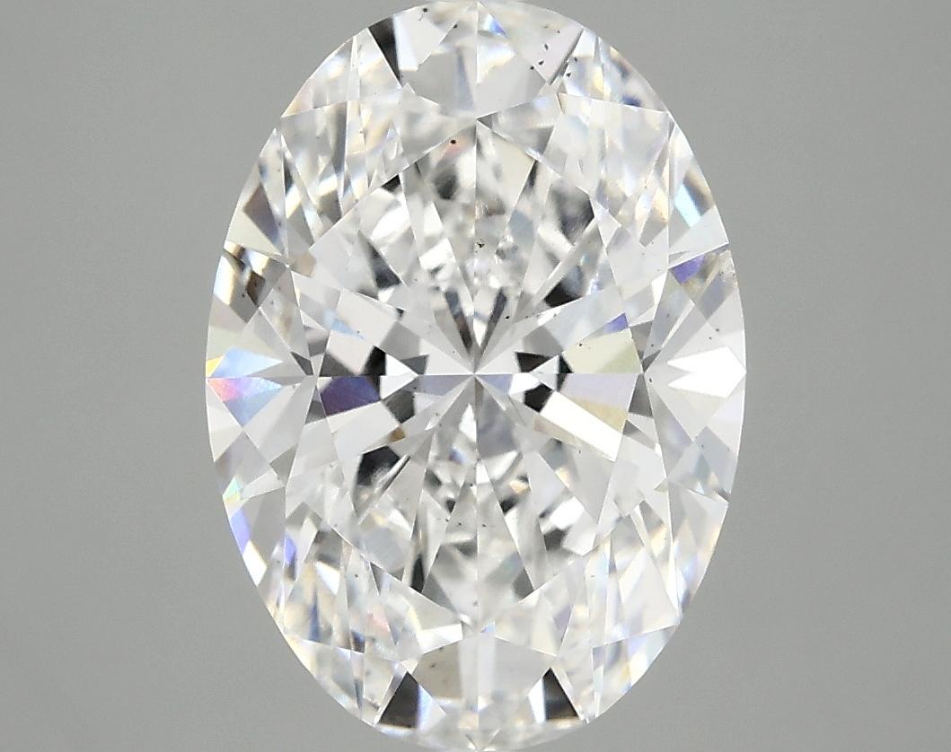 4.04 Carat Oval Shaped Ideal Cut SI1 IGI Certified Lab Grown Diamond