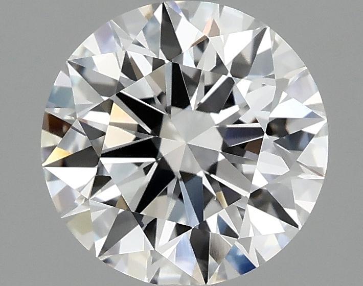 2.07 Carat Round Shaped Ideal Cut VVS2 IGI Certified Lab Grown Diamond