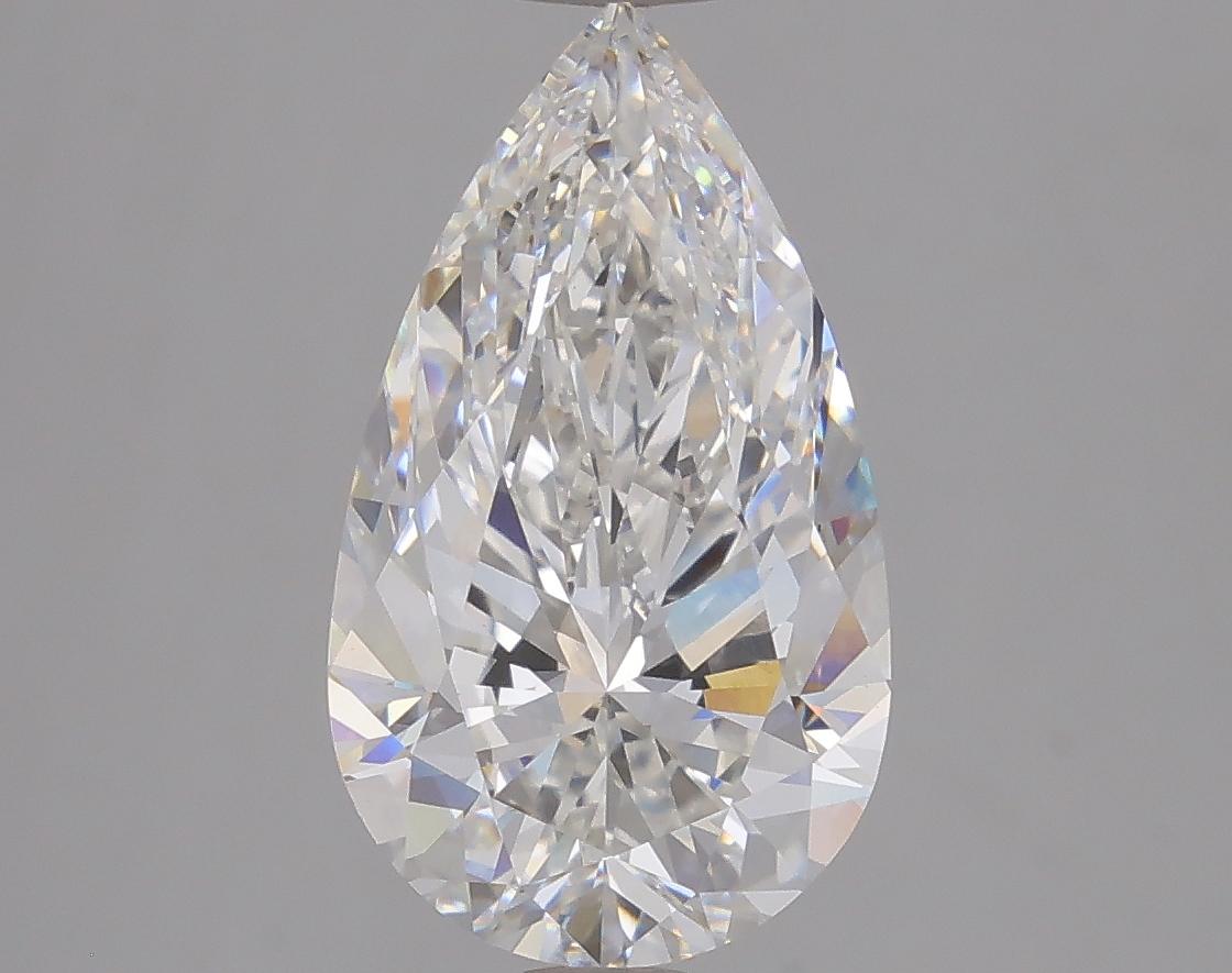 2.52 Carat Pear Shaped Excellent Cut VS1 IGI Certified Lab Grown Diamond
